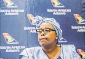  ??  ?? Conspiracy: Dudu Myeni and Ace Magashule have much in common, like Jacob Zuma. Photo: Deon Raath/rapport/gallo Images