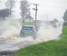  ?? Picture: Kim Cessford. ?? The study found flooding in southern Scotland and northern England has increased by 11%.