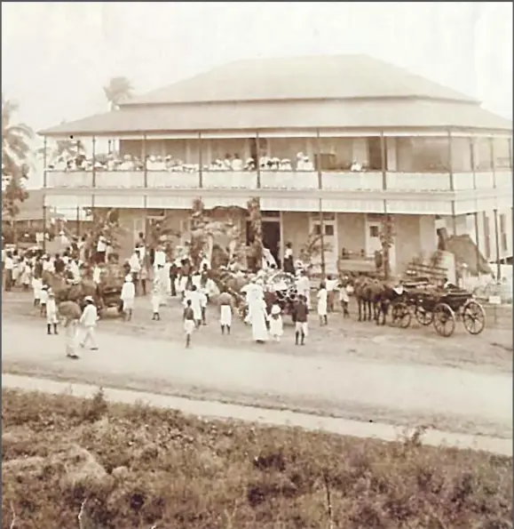  ?? Picture: Fiji Museum ?? The Suva Civic Centre in the early days of Suva.