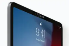  ??  ?? The True Depth camera and Face ID can be used to differenti­ate users on an ipad.