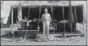  ?? USAF — THE ASSOCIATED PRESS ?? In this undated photo provided by the U.S. Air Force, Brig. Gen. Kenneth N. Walker, commanding general of a bomber command in the Southwest Pacific, poses for a photo in front of his tent-office in the field.