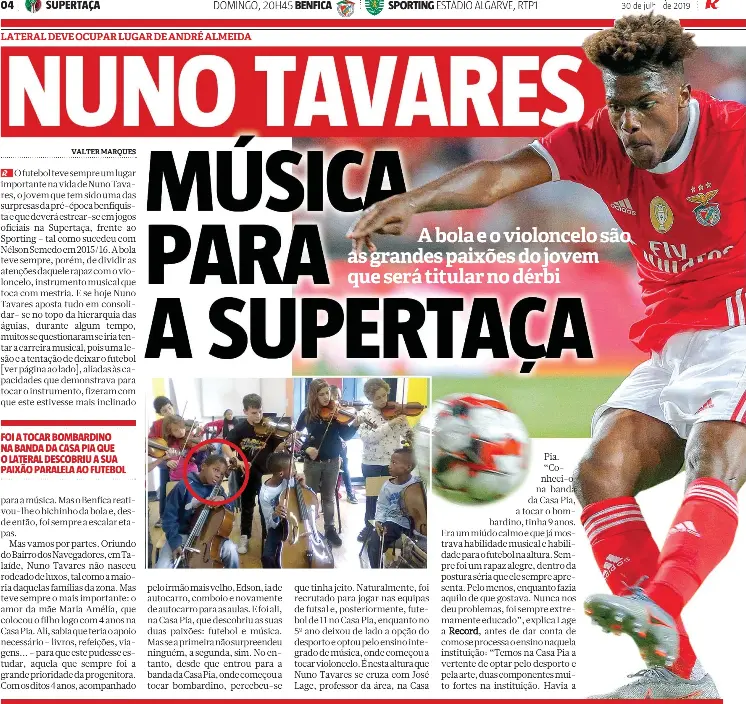 Nuno Tavares Um Musico Contra Oleaoo Leao Pressreader