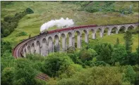  ??  ?? Glenfinnan Viaduct is also popular with fans of the boy wizard