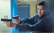  ??  ?? Soul searching: Denzel Washington as Robert Mccall in The Equalizer 2