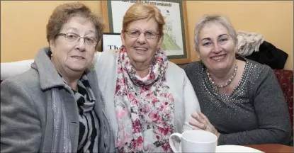  ??  ?? Liz O’Brien, Margaret O’Brien and Jenny O’Connor.