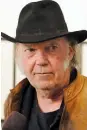  ??  ?? Neil Young