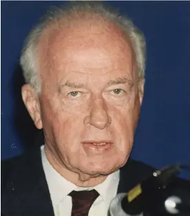  ??  ?? War hero: Rabin became Israel’s premier and a Nobel laureate