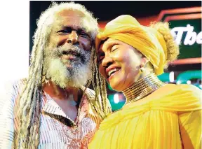 ?? FILE ?? Bob Andy (left) and Marcia Griffiths.