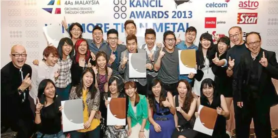  ??  ?? The One Academy students won one gold, one silver, two bronzes and one merit at the Kancil Awards.