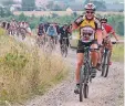  ?? FOTO: B&K ?? DIe SZ-Radtour begeistert jedes Jahr die Radbegeist­erten im Saarland.