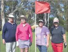  ?? ?? LEFT: (From left) Jane Storey, Jean Youl, Deaniee Henderson and Ruth McAllister.