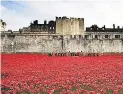  ??  ?? EMOTIONAL Tower of London in 2014