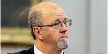  ?? PHOTO: KEVIN STENT/STUFF ?? Mark Lundy, pictured at his 2015 retrial, is appealing his conviction­s for murdering his wife and daughter in August 2000.