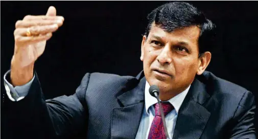  ??  ?? Extending the slowdown through demonetisa­tion and imprecise GST, condemnati­on aimed at Dr. Raghuram Rajan appears to be a natural riposte