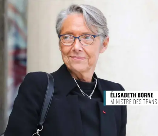  ??  ?? ÉLISABETH BORNE MINISTRE DES TRANSPORTS