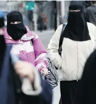  ?? ALLEN MCINNIS / POSTMEDIA NEWS ?? Quebec Justice Minister Stéphanie Vallée says Bill 62, the legislatio­n banning face coverings when delivering or receiving public service, does not target Muslim women.