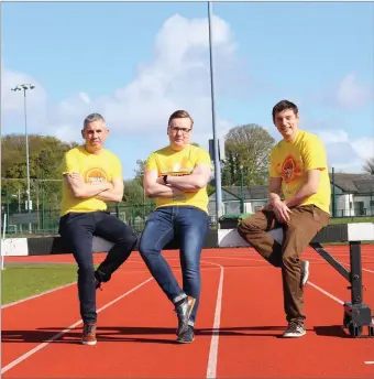  ??  ?? (L-R) Sean Clancy of BCR Comply, Noel Dykes of Franli and Declan Sweeney of CampusConn­ect.