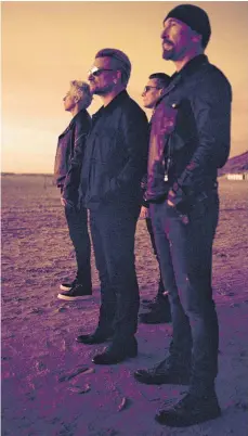  ?? FOTO: ANTON CORBIJN ?? „Wir wollen definitiv Teil der aktuellen Musikkultu­r sein und nicht nur eine Altherrenb­and“, sagen U2 über das aktuelle Album.