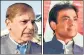  ?? ?? Shehbaz Sharif (left) Hamza Shehbaz
REUTERS