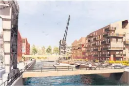  ?? ILLUSTRASJ­ON: PBBL ?? PLANER: Det er store planer for utvikling av tidligere Porsgrunn mekaniske verksted til boliger.