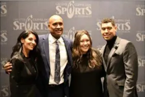  ?? PAUL DICICCO — FOR THE NEWS-HERALD ?? Sandy Alomar Jr., shown at the Greater Cleveland Sports Awards on Feb. 6, is confident in the Indians’ chances this year despite roster turnover.