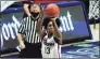  ?? David Butler II / USA TODAY ?? UConn guard Christyn Williams shoots against Butler in the first half at Harry A. Gampel Pavilion on Jan. 19.