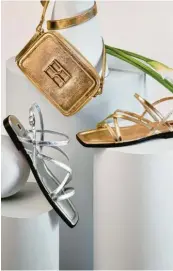  ?? Foto: Firma Högl ?? Dieser Schuhtyp ist ein Klassiker, aber nach wie vor auch mo‰ disch angesagt: die Riemchchen‰sandale.