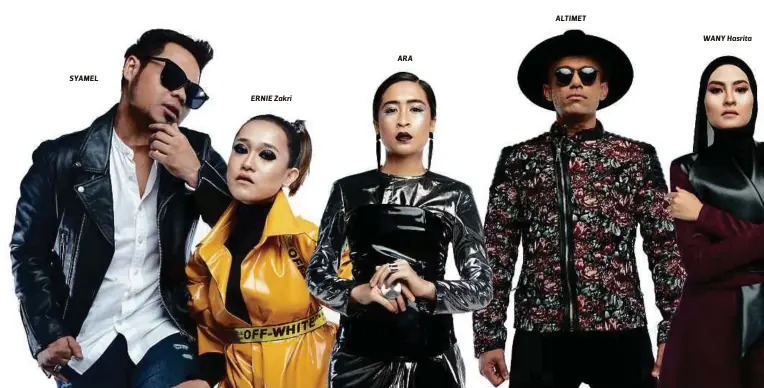  ??  ?? SYAMEL
ERNIE Zakri
ARA
ALTIMET
WANY Hasrita