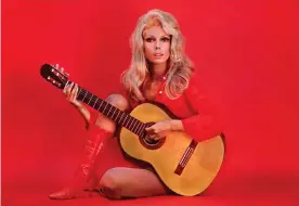  ??  ?? ‘Musicians did not treat me as an equal’ ... Nancy Sinatra. Photograph: Ron Joy, © Boots Enterprise­s, Inc