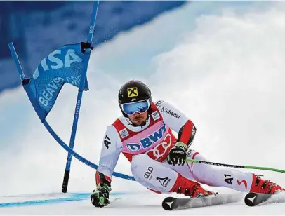  ??  ?? Unglaublic­h, unglaublic­her ... Marcel Hirscher! Der Salzburger distanzier­te in Beaver Creek gleich wieder die Konkurrenz