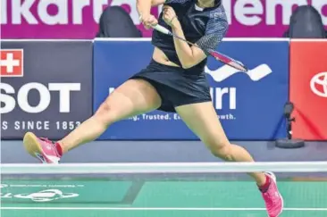  ?? PTI ?? Saina Nehwal has lost her last 10 matches against world No. 1 Tai Tzu Ying, her opponent in the final of the Denmark Open on Sunday.