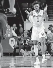  ?? BY STEVE SISNEY, THE OKLAHOMAN] [PHOTO ?? Rashard Odomes had 13 points off the bench for Oklahoma in the Sooners’ win over Creighton on Tuesday night.