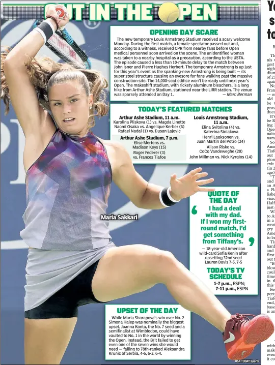  ?? USA TODAY Sports ?? Maria Sakkari