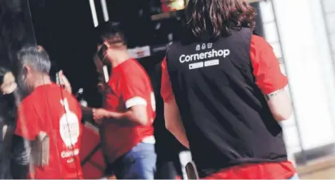  ?? FOTO: ANDRES PEREZ ?? Cornershop alcanzó en 2019 una participac­ión de entre 70% y 80% en este negocio.