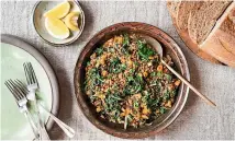  ?? NICOLA GALLOWAY ?? Try these warming silverbeet recipes as the cool weather sets in.