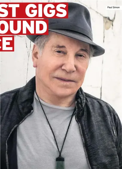  ??  ?? Paul Simon