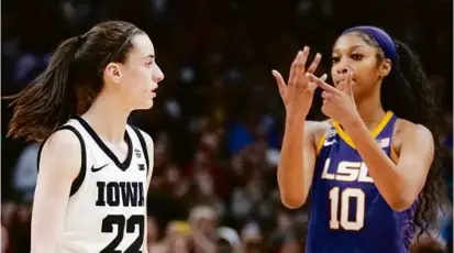  ?? TONY GUTIERREZ/ASSOCIATED PRESS ?? The recent LSU-Iowa NCAA women’s basketball championsh­ip game drew big ratings.