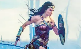  ??  ?? Wonder Woman fue de los filmes más exitosos.