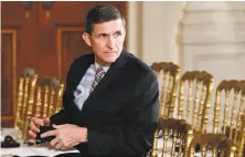  ?? Carolyn Kaster / Associated Press ?? Michael Flynn, President Trump’s former national security adviser, is invoking his right under the Fifth Amendment.