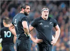  ?? Picture / Getty Images ?? Sam Whitelock (left) and Brodie Retallick are the best locks in world rugby.