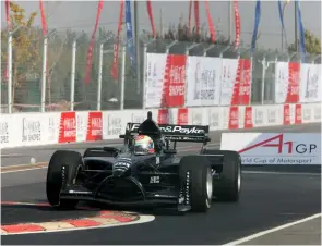  ??  ?? WSR returned to single-seaters with Matt Halliday A1 GP in 2005-’06