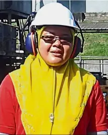  ??  ?? Milling for positive change: Nor Azian states in Sime Darby Plantation’s website that having a woman in a position of authority shakes up the industry’s status quo, improving it in the process.