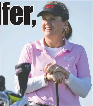  ??  ?? Charlottet­own, P.E.I.’s Lorie Kane won four times on the LPGA Tour.