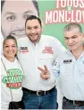  ?? ?? ▮ Carlos destacó la importanci­a de trabajar en sinergia y llamó a apoyar al candidato a senador, Miguel Riquelme, para incrementa­r los beneficios para Monclova y Coahuila.