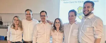  ?? FOTO: TSV ALLMENDING­EN ?? Die neuen Vorstände: Monique Paschke, Johannes Lohrmann, Andreas Förder, Martina Fränkel, Ansgar Ruhnke, Martin Lecter (von links) – es fehlt Heike Lohmüller.