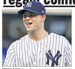  ?? USA TODAY Sports ?? SONNY DAYS: Sonny Gray smiles while walking back to the dugout during the first inning.