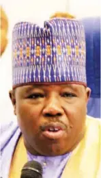  ??  ?? Ali Modu Sheriff