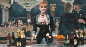 ??  ?? Gabrielle Lissot est partie à la rencontre de Suzon, employée des Folies Bergère, qui fut modèle pour la toile de Manet Un bar aux Folies Bergère, peinte en 1880.