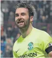  ??  ?? James Keatings playing next season but we’ve signed James and been speaking to others because we know they are capable of doing a job at Premiershi­p level.”
United have also held discussion­s with Hearts front man Billy King in addition to looking to...