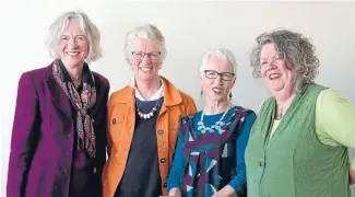  ?? PHOTO: MARION VAN DIJK ?? Staunch sisters Mary Ellen O’Connor, left, Julia O’Connor, Margaret O’Connor and Teresa O’Connor.